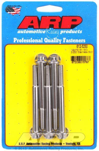 ARP 5-Pack Bolt Kit, 12-Point Head S/S (AR612-3250) AR612-3250