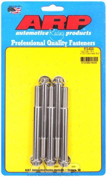 ARP 5-Pack Bolt Kit, 12-Point Head S/S (AR613-4000) AR613-4000