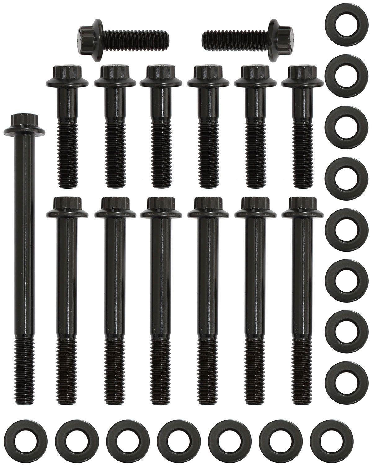 ARP Timing Cover & Water Pump Bolt Kit, 12-Point Black Oxide (AR9991502) AR9991502
