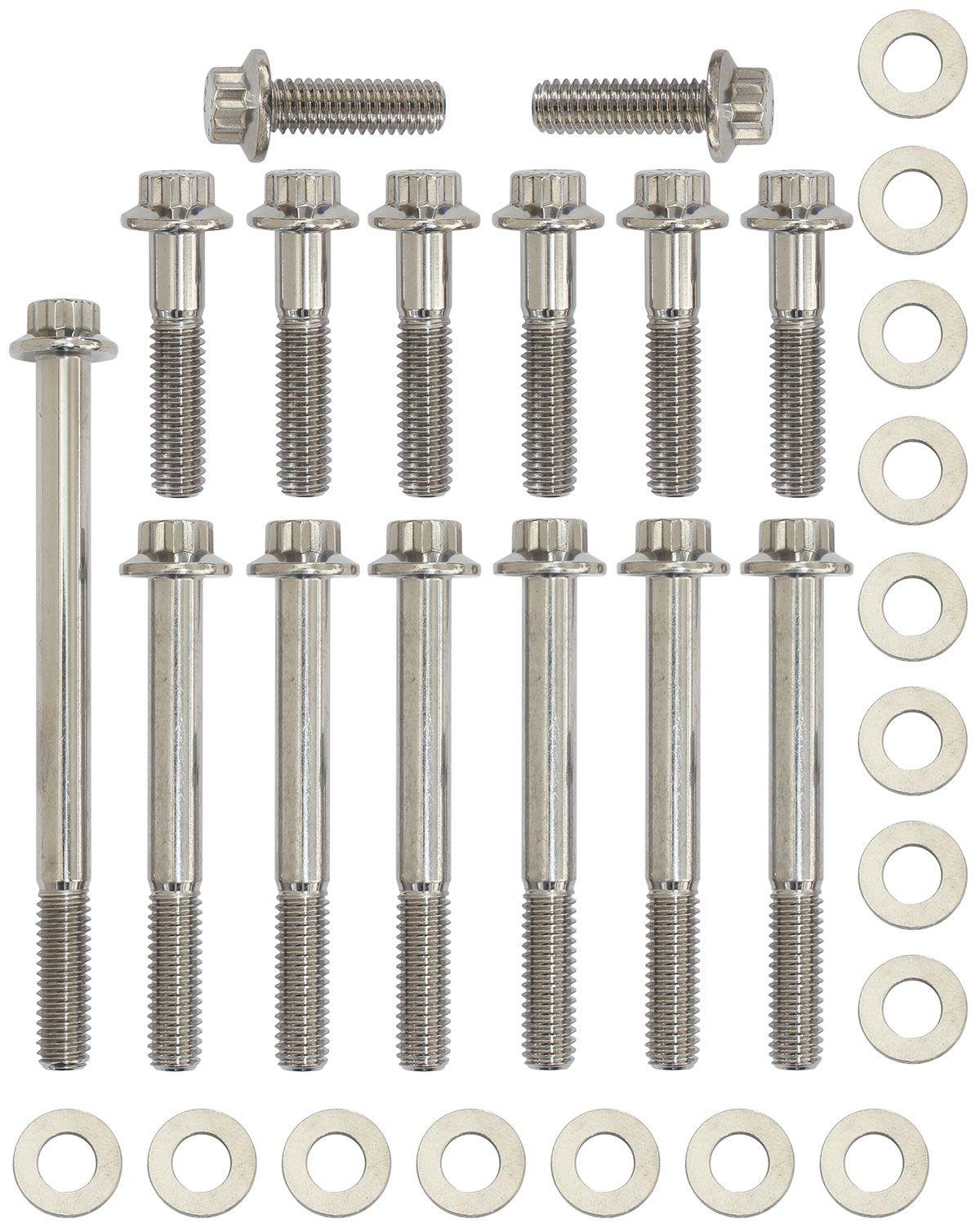 ARP Timing Cover & Water Pump Bolt Kit, 12-Point Stainless (AR9991504) AR9991504