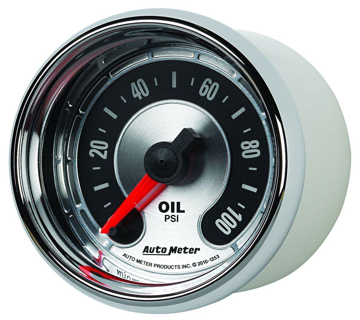 AutoMeter American Muscle Oil Pressure Gauge (AU1253)
