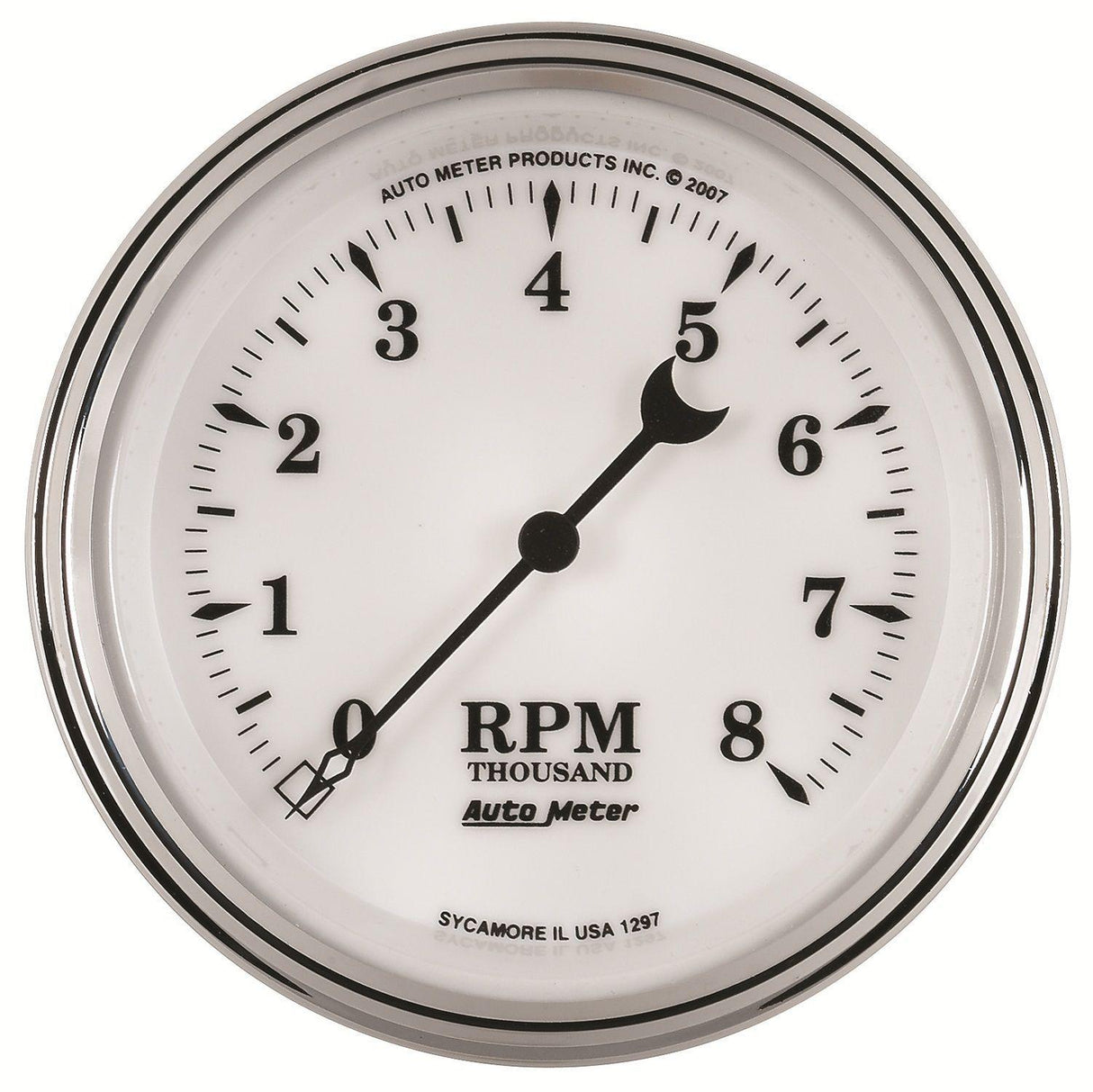 AutoMeter Old Tyme White II Tachometer (AU1297) AU1297