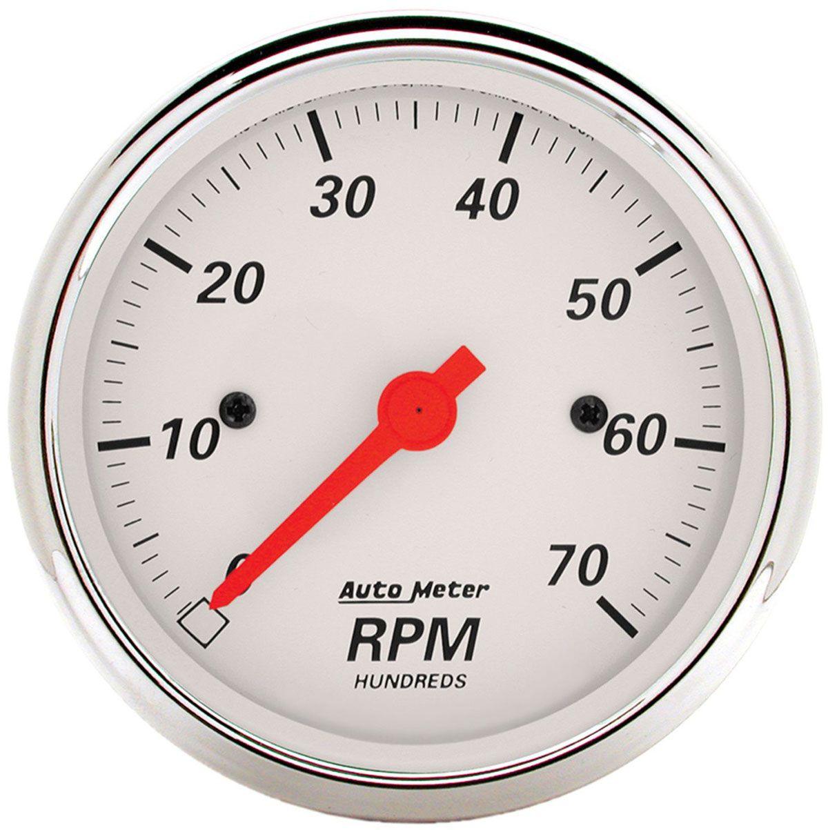 AutoMeter Arctic White Tachometer (AU1398) AU1398