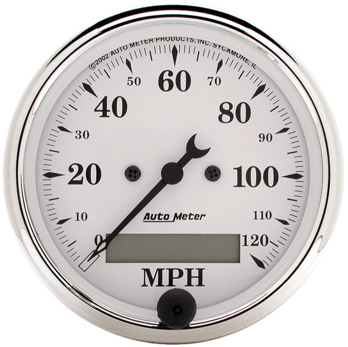 AutoMeter Old Tyme White Speedometer (AU1688) AU1688