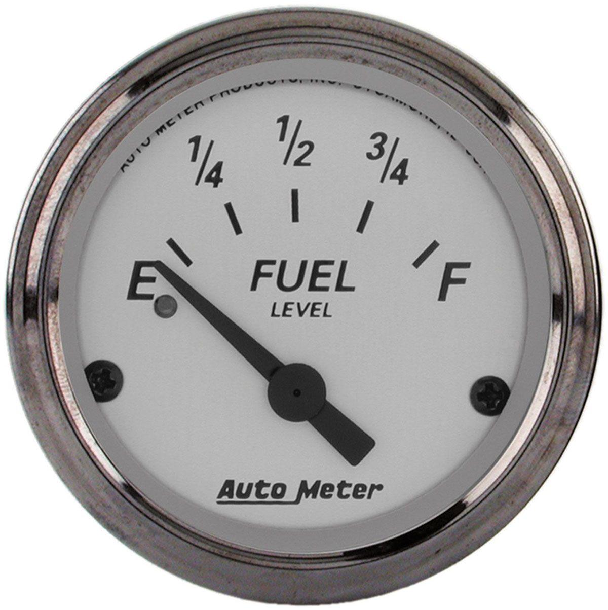 AutoMeter American Platinum Series Fuel Level Gauge (AU1906) AU1906