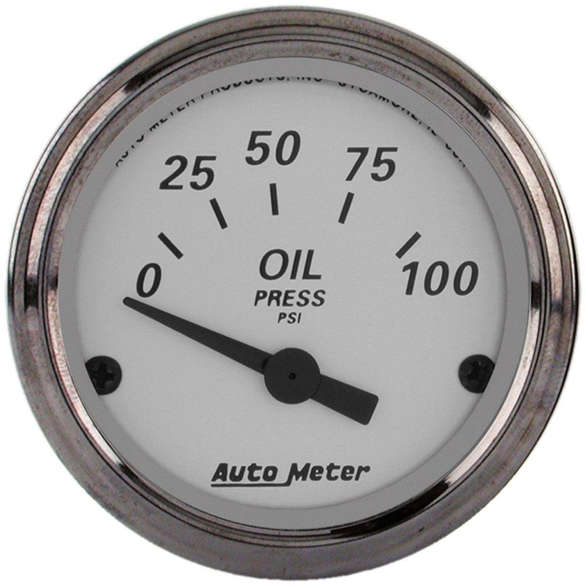 Autometer American Platinum Series Oil Pressure Gauge (AU1928) AU1928