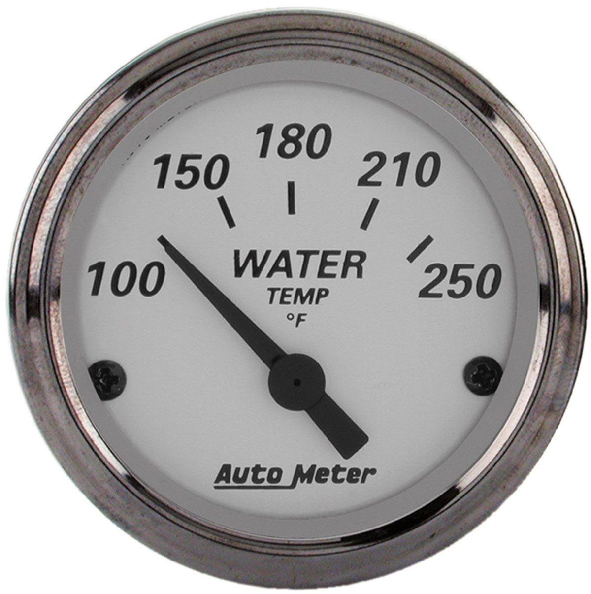 AutoMeter American Platinum Series Water Temperature Gauge (AU1938) AU1938