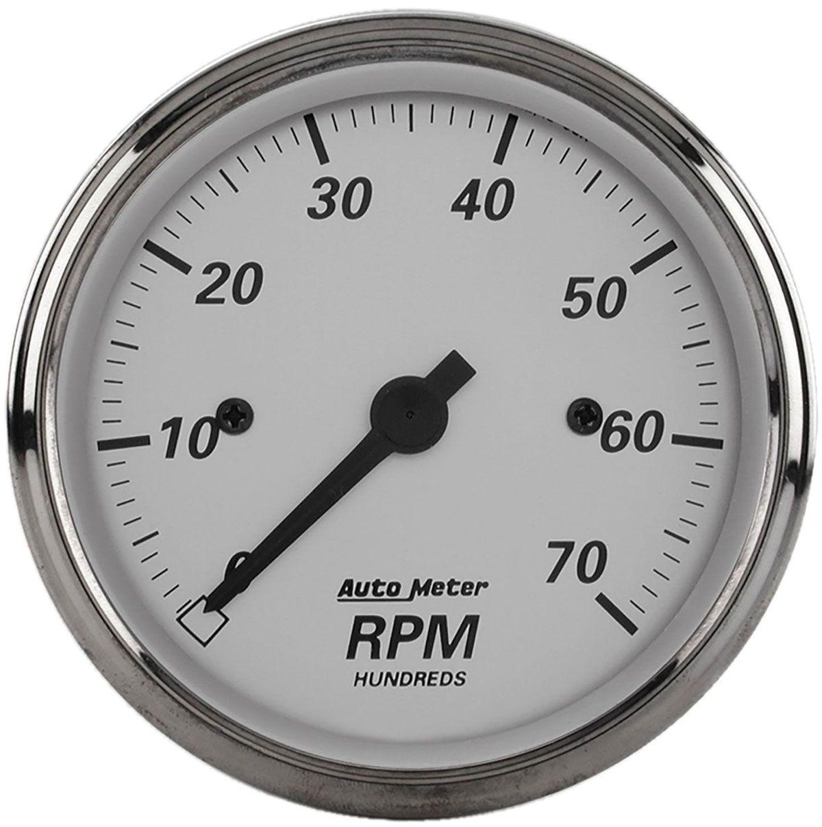 AutoMeter American Platinum Tachometer (AU1995) AU1995