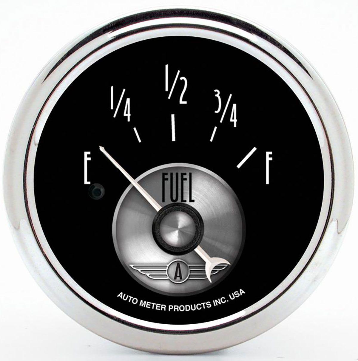 AutoMeter Prestige Series - Black Diamond Fuel Level Gauge (AU2016) AU2016