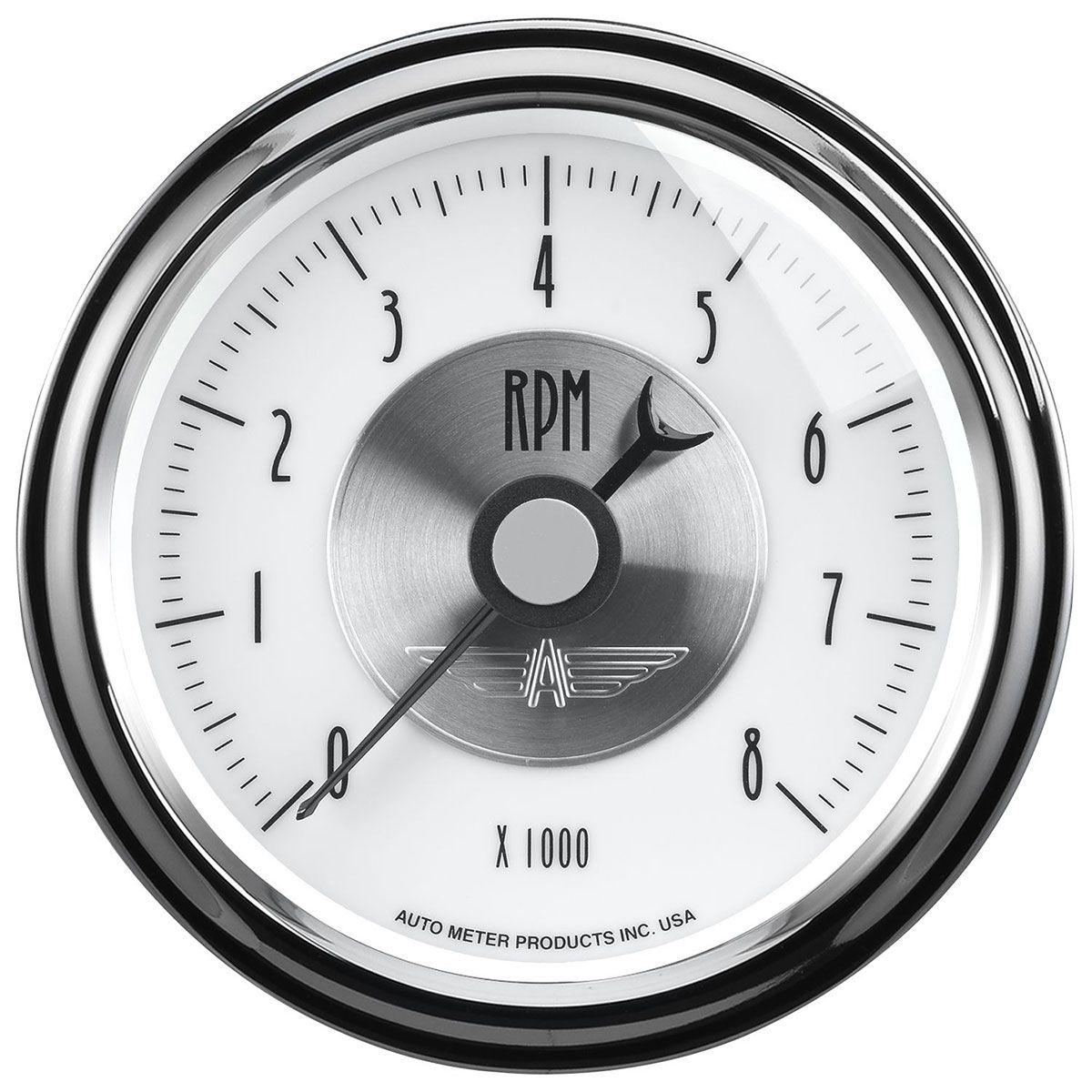 AutoMeter Prestige Series- Pearl Tachometer (AU2098) AU2098