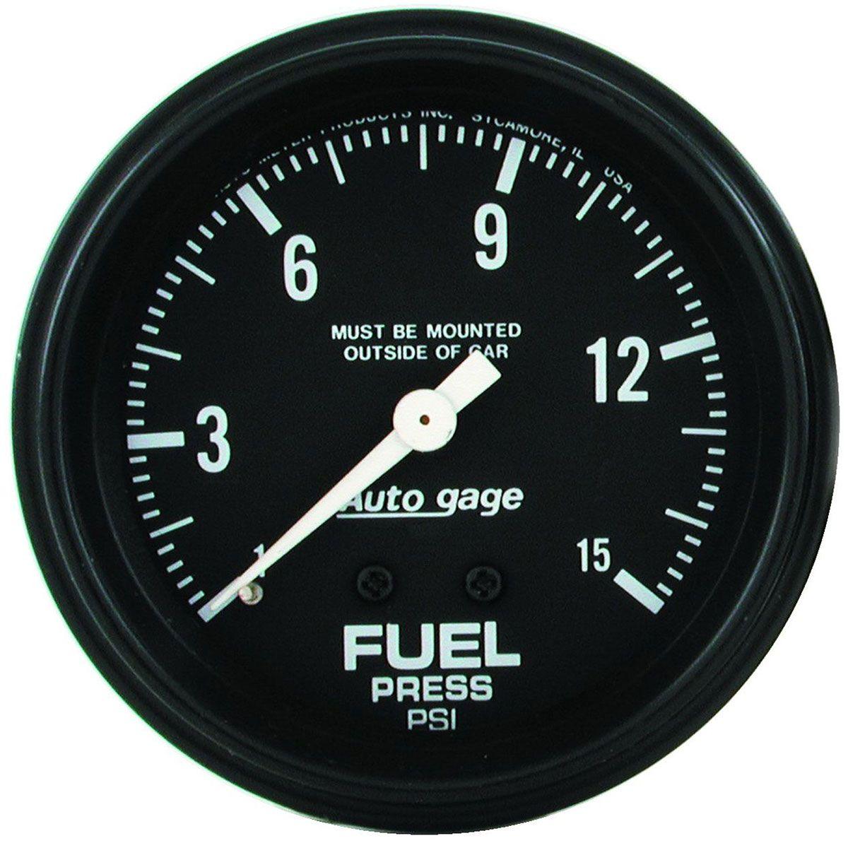 AutoMeter Auto gage Series Fuel Pressure Gauge (AU2311) AU2311