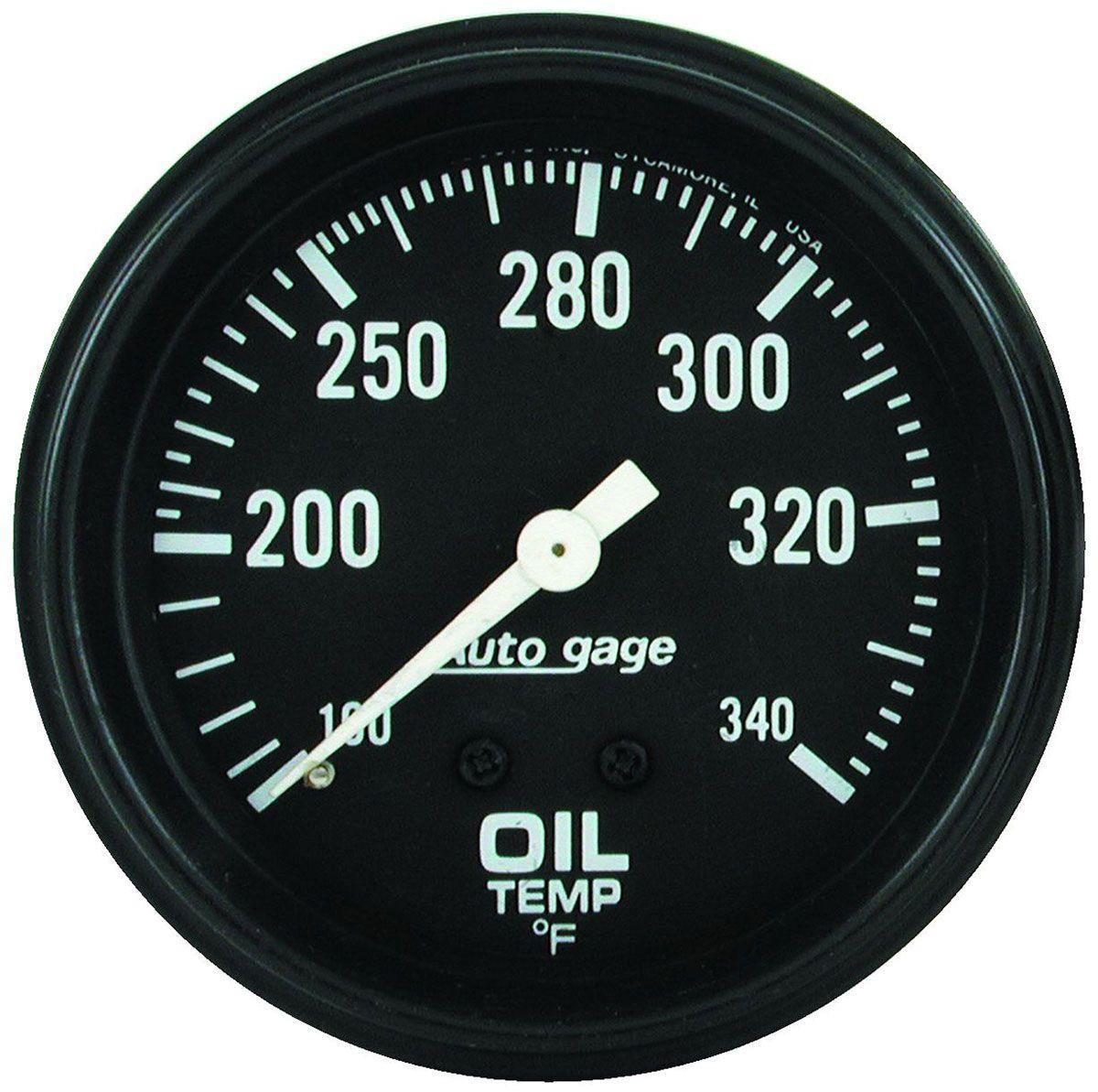 AutoMeter Auto gage Series Oil Temperature Gauge (AU2314) AU2314