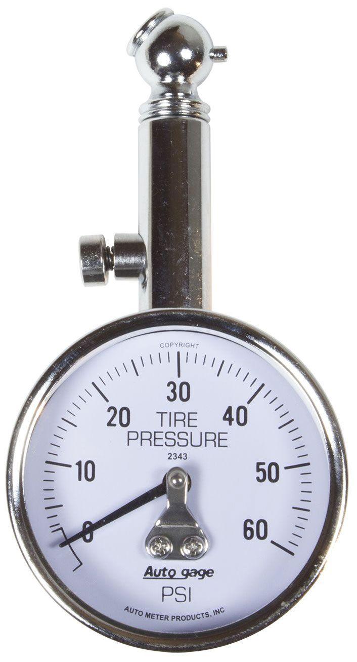 AutoMeter Auto gage Tyre Pressure Gauge (AU2343) AU2343