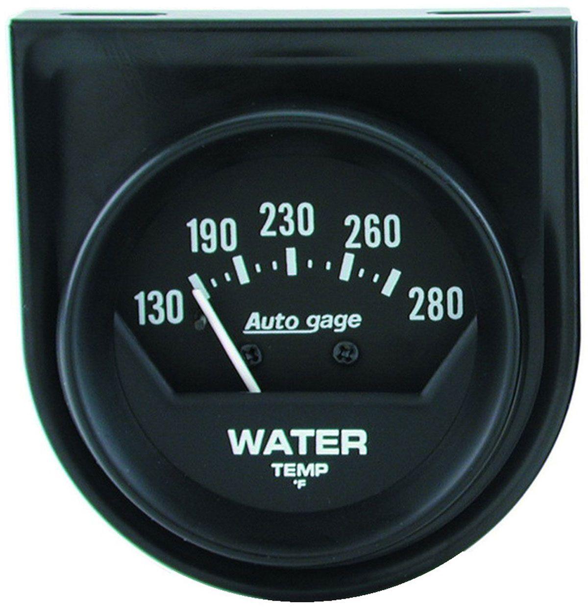 Autometer Auto gage Series Water Temperature Gauge (AU2361) AU2361