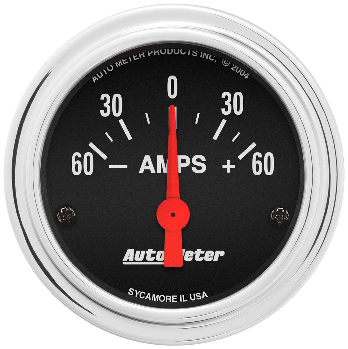AutoMeter Traditional Chrome Series Ammeter Gauge (AU2586) AU2586