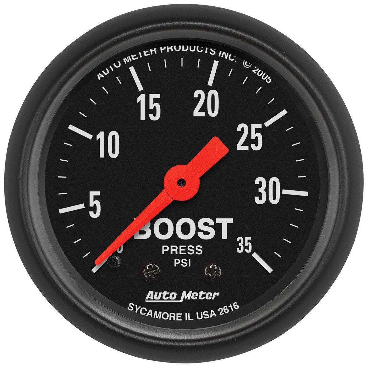 Autometer Z-Series Boost Gauge (AU2616) AU2616