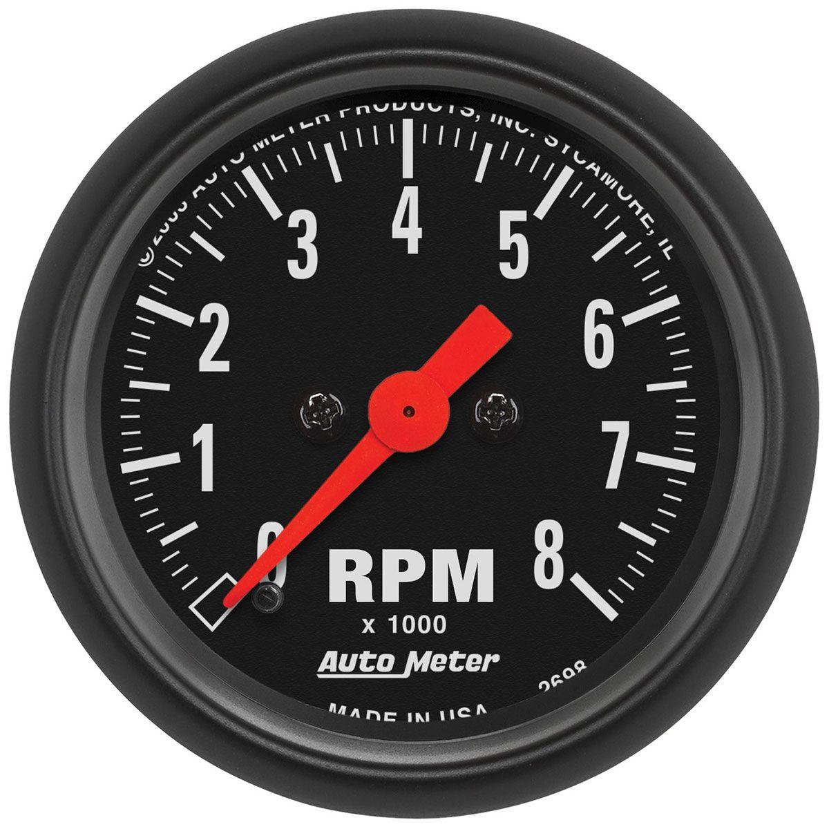 Autometer Z-Series Tachometer (AU2698) AU2698