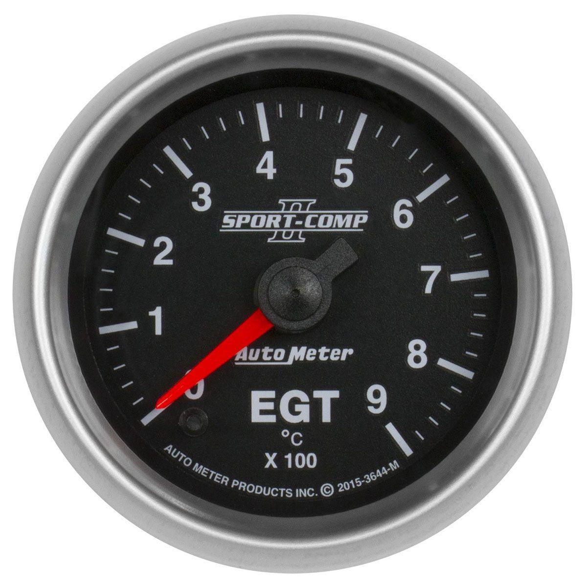 Autometer Sport-Comp II Series Pyrometer Gauge (AU3644-M) AU3644-M