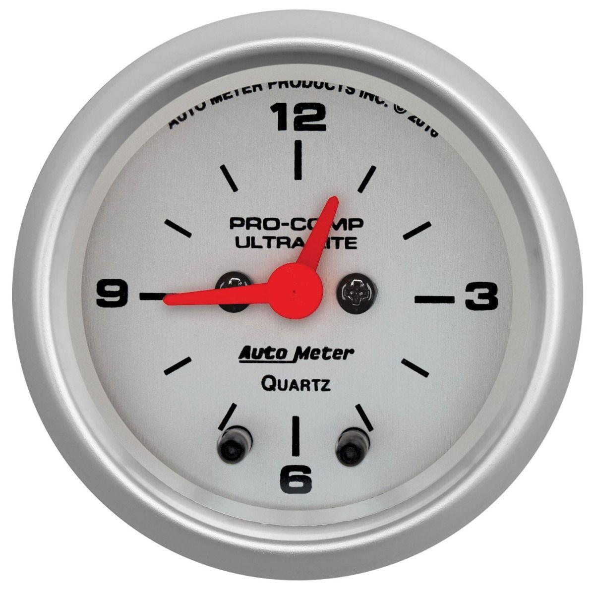 AutoMeter Ultra-Lite Series Clock (AU4385) AU4385