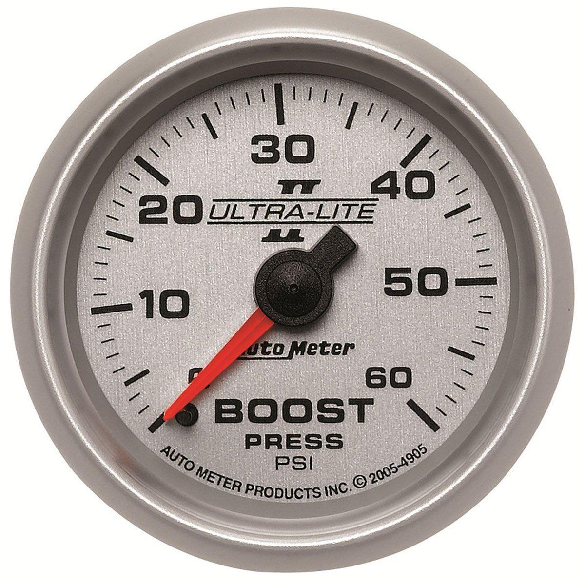 Autometer Ultra-Lite II Series Boost Gauge (AU4905) AU4905
