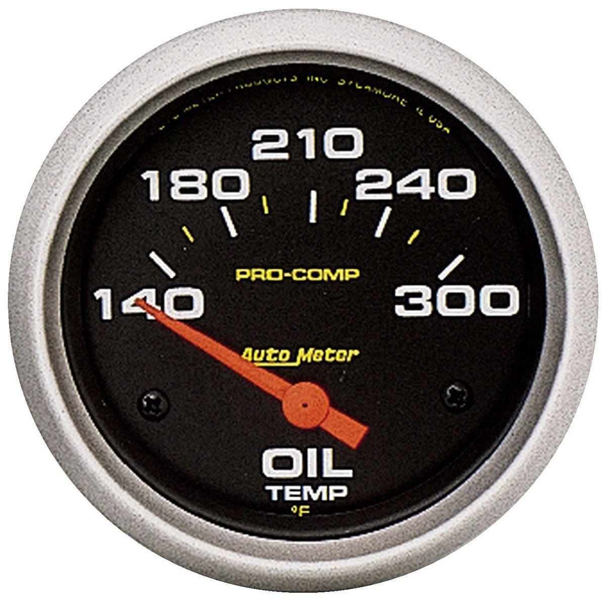 AutoMeter Pro-Comp Series Oil Temperature Gauge (AU5447) AU5447
