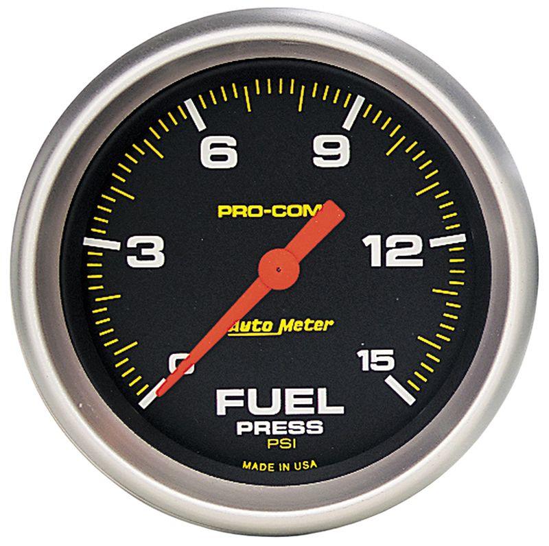 AutoMeter Pro-Comp Series Fuel Pressure Gauge (AU5461) AU5461