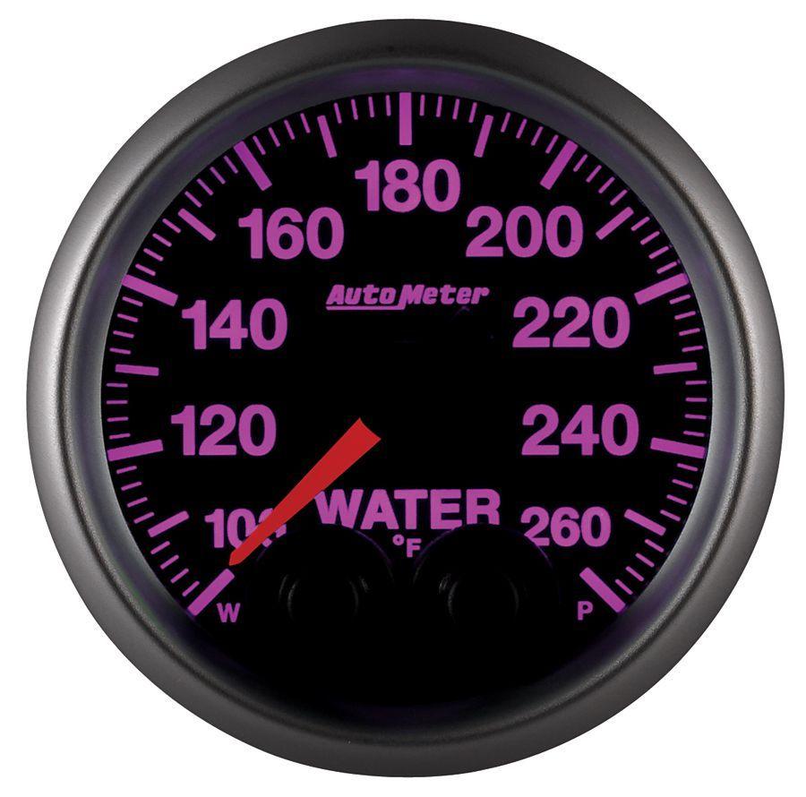 AutoMeter Elite Series Water Temperature Gauge (AU5654)