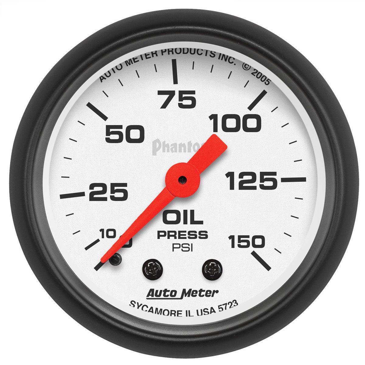 Autometer Phantom Series Oil Pressure Gauge (AU5723) AU5723