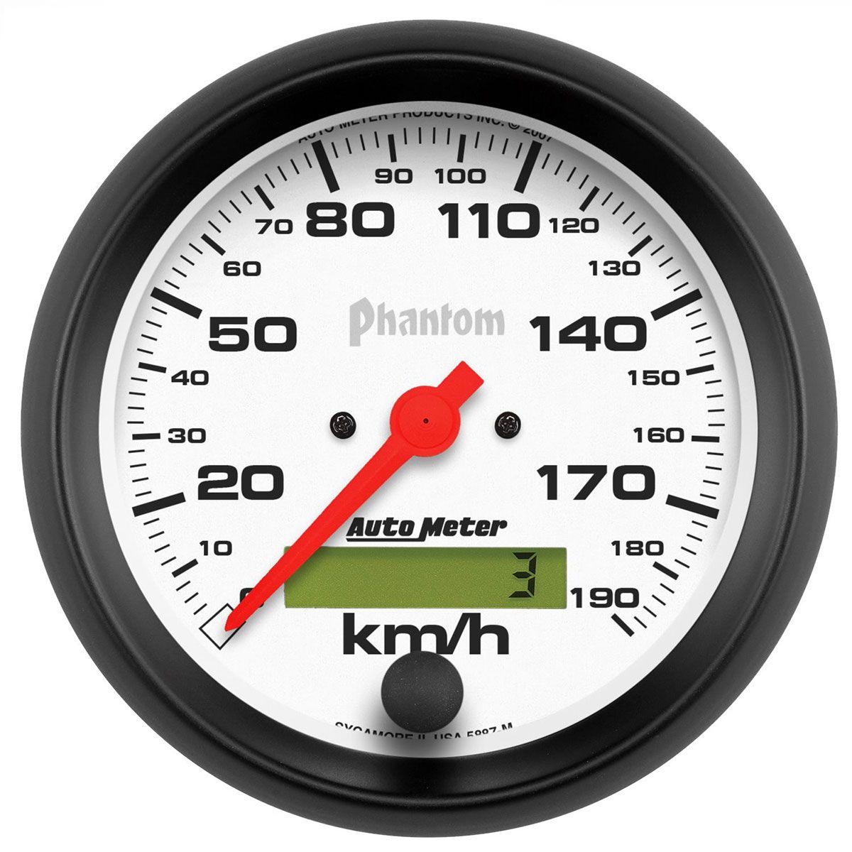 AutoMeter Phantom Series Speedometer (AU5887-M) AU5887-M