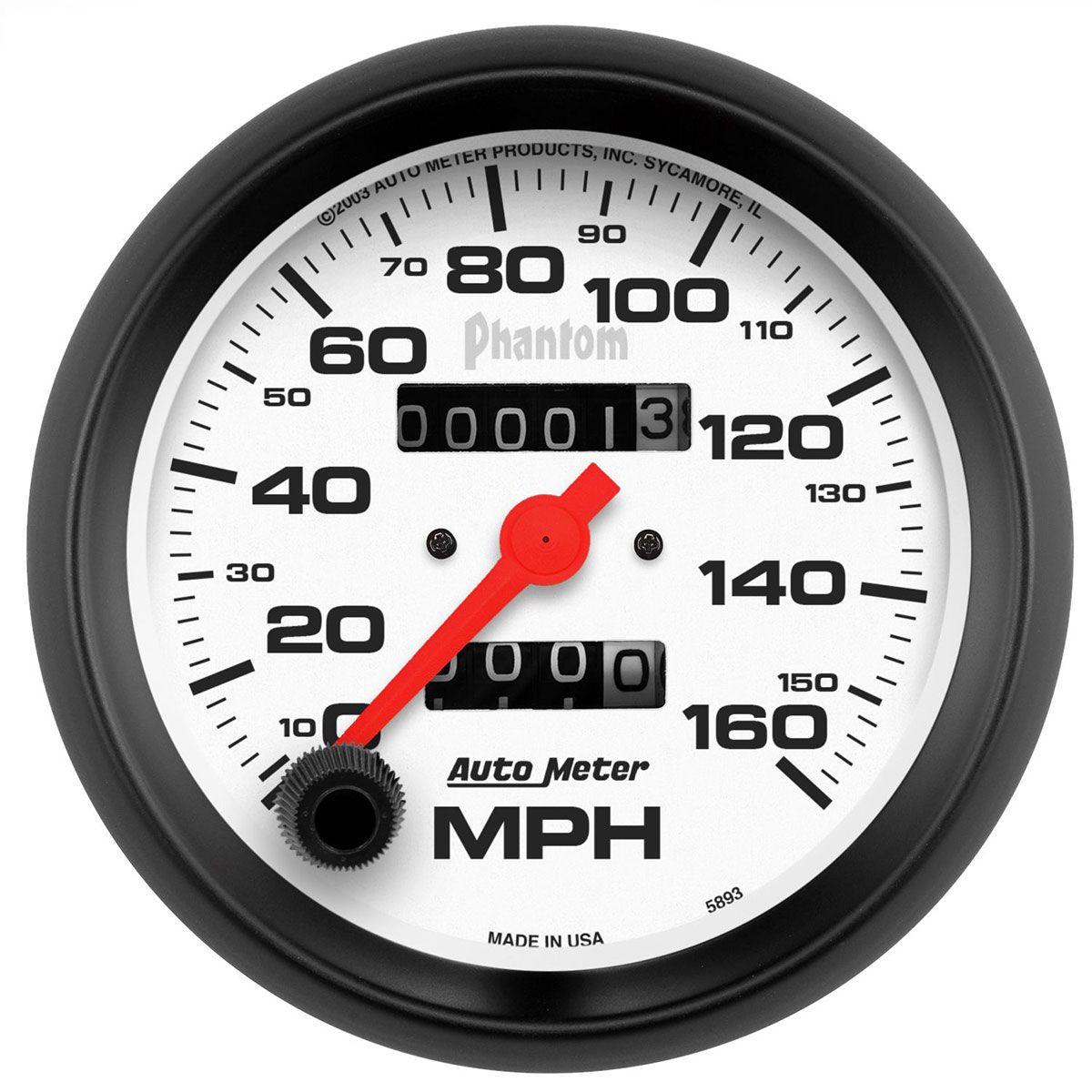 AutoMeter Phantom Series Speedometer (AU5893) AU5893