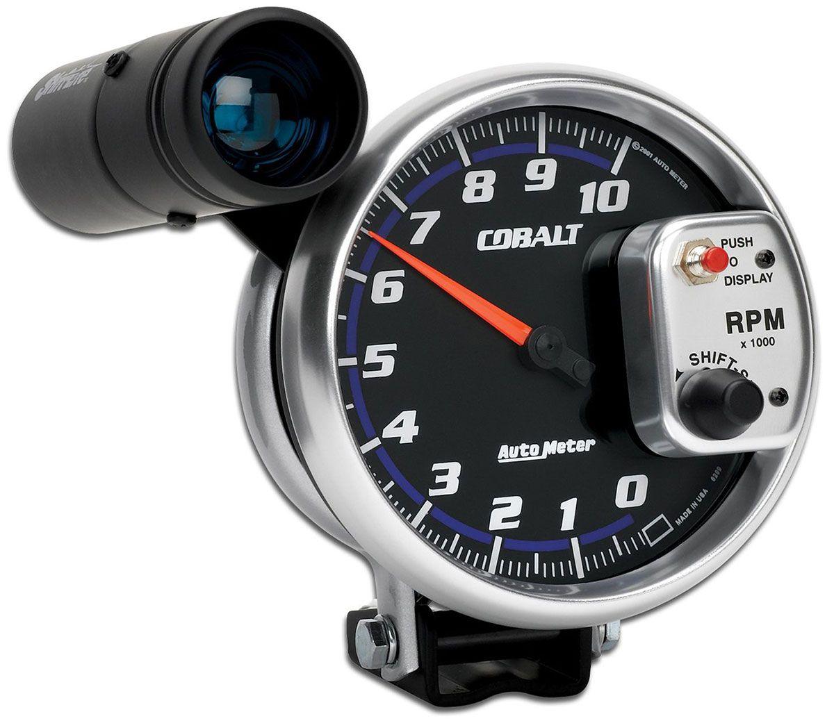 AutoMeter Cobalt Series Shift-Lite Tachometer (AU6299) AU6299