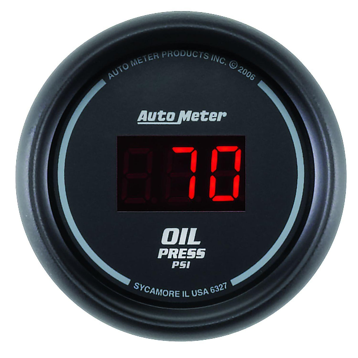 Autometer Sport-Comp Digital Series Oil Pressure Gauge (AU6327) AU6327