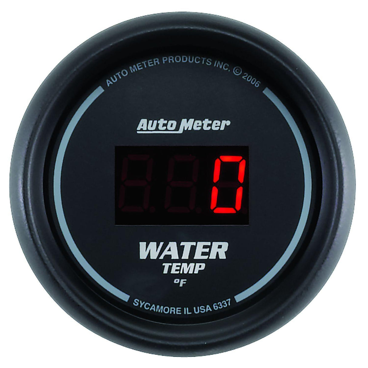 AutoMeter Sport-Comp Digital Series Water Temperature Gauge (AU6337) AU6337