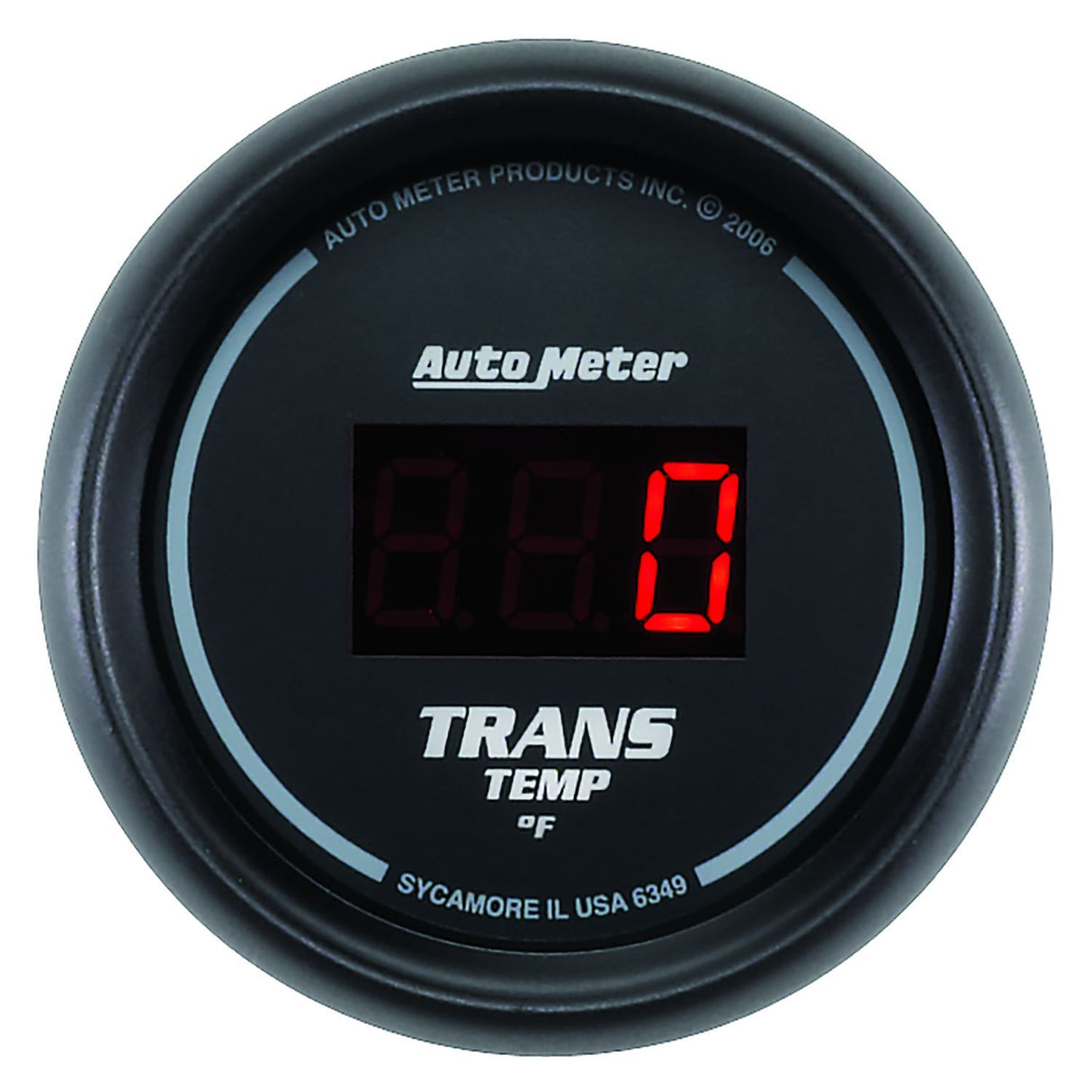 AutoMeter Sport Comp Digital Series Transmission Temperature Gauge (AU6349)