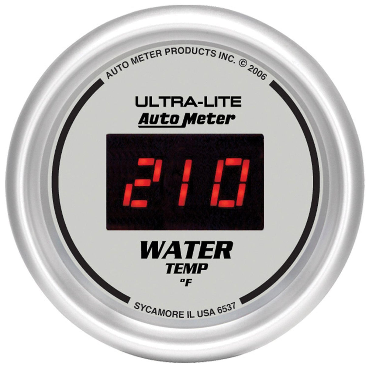 AutoMeter Ultra-Lite Digital Series Water Temperature Gauge (AU6537) AU6537