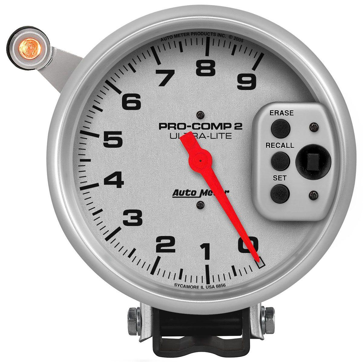 AutoMeter Ultra-Lite Pro-Comp II Shift-Lite Tachometer (AU6856) AU6856