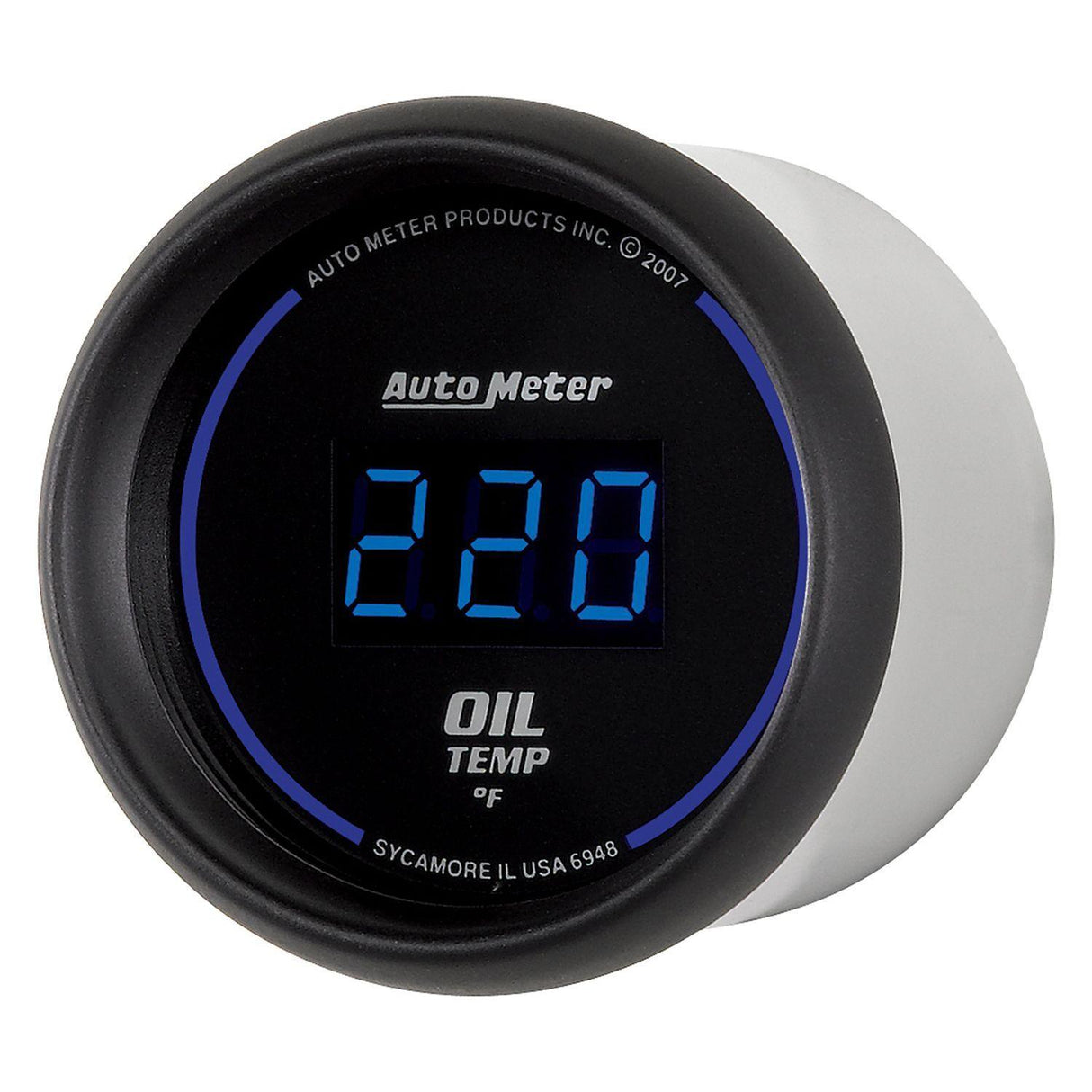 AutoMeter Cobalt Digital Series Oil Temperature Gauge (AU6948)