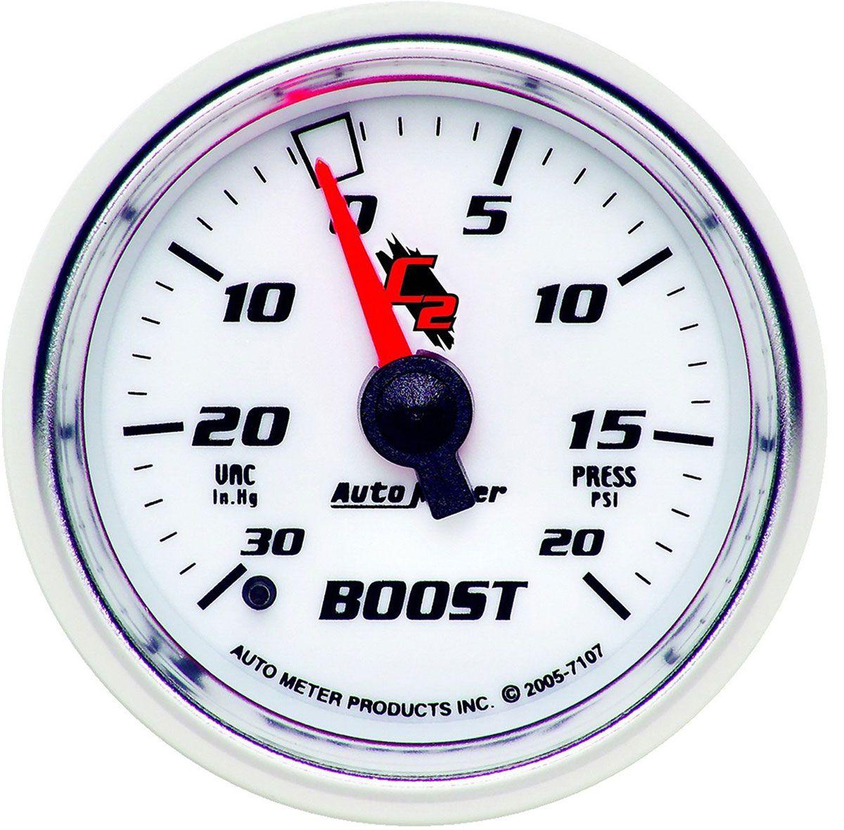 AutoMeter C2 Series Boost/Vacuum Gauge (AU7107) AU7107