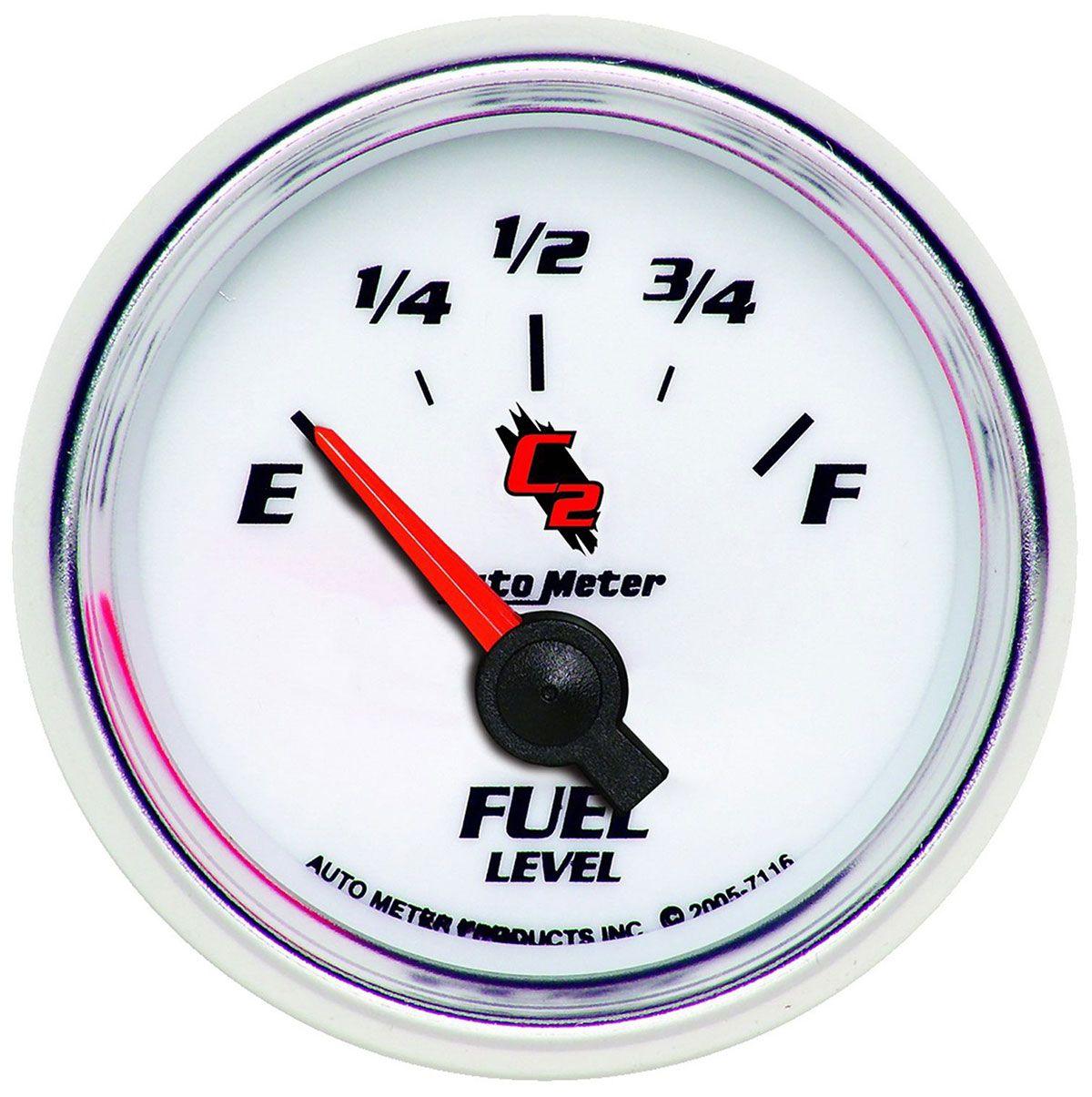 AutoMeter C2 Series Fuel Level Gauge (AU7116) AU7116
