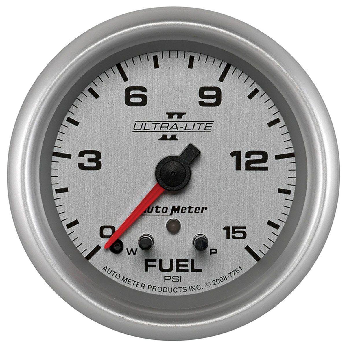 AutoMeter Ultra-Lite II Series Fuel Pressure Gauge (AU7761) AU7761