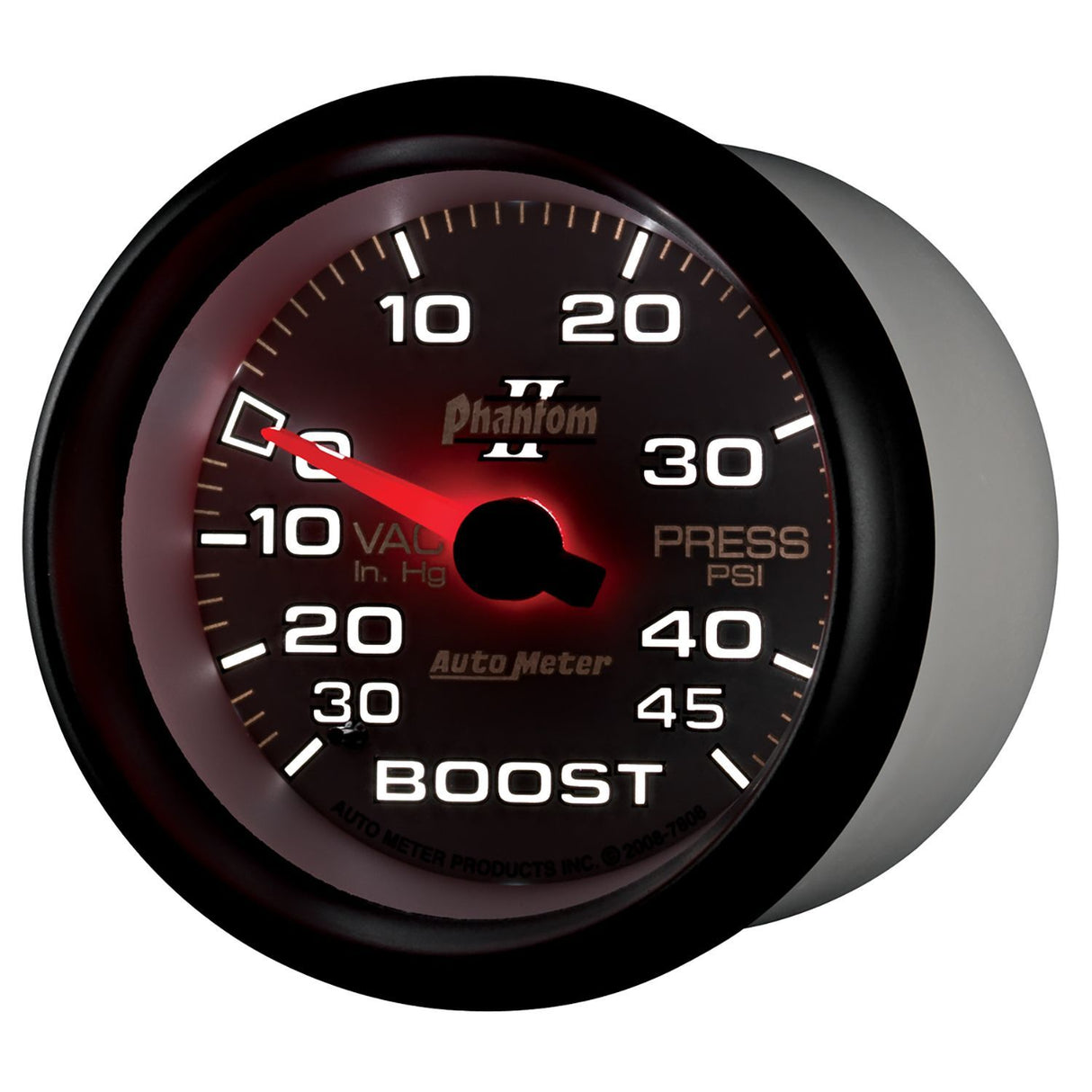 AutoMeter Phantom II Series Boost/Vacuum Gauge (AU7808)