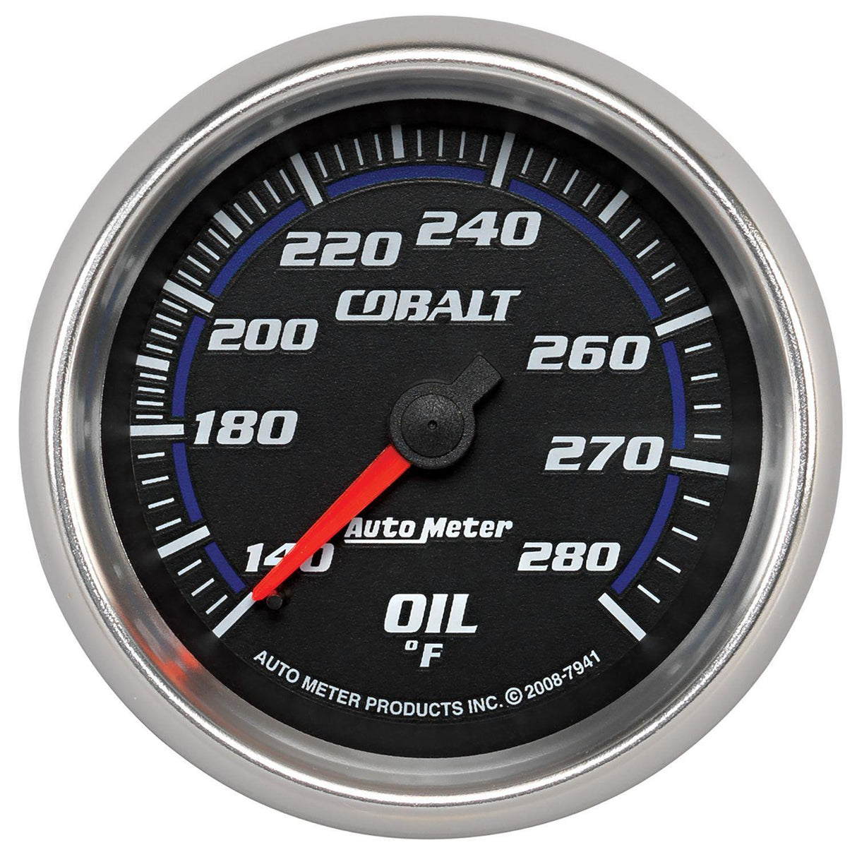 AutoMeter Cobalt Series Oil Temperature Gauge (AU7941) AU7941