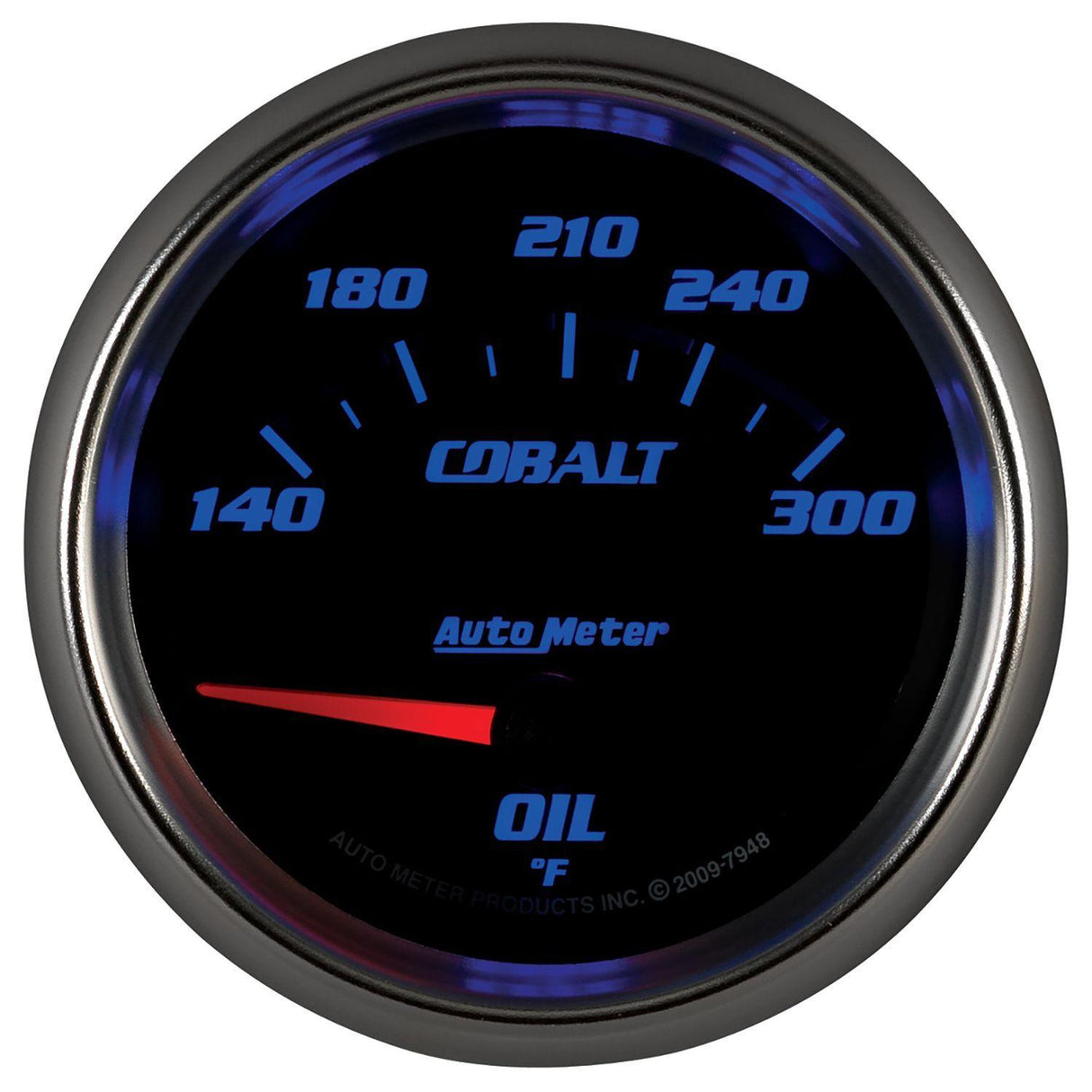 AutoMeter Cobalt Series Oil Temperature Gauge (AU7948)