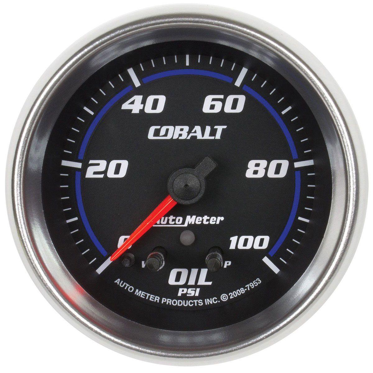 Autometer Cobalt Series Oil Pressure Gauge (AU7953) AU7953