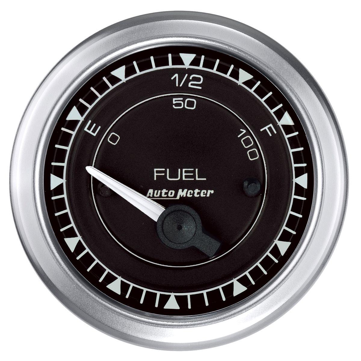 AutoMeter Chrono Series 2-1/16" Short Sweep Fuel Level Gauge (AU8114) AU8114