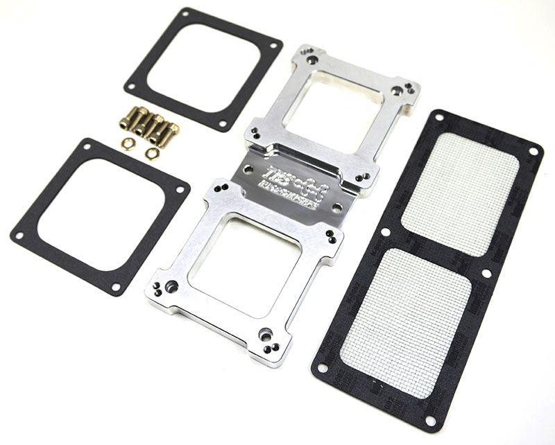 TBS Billet Dual Carb Adaptor (B4300) B4300