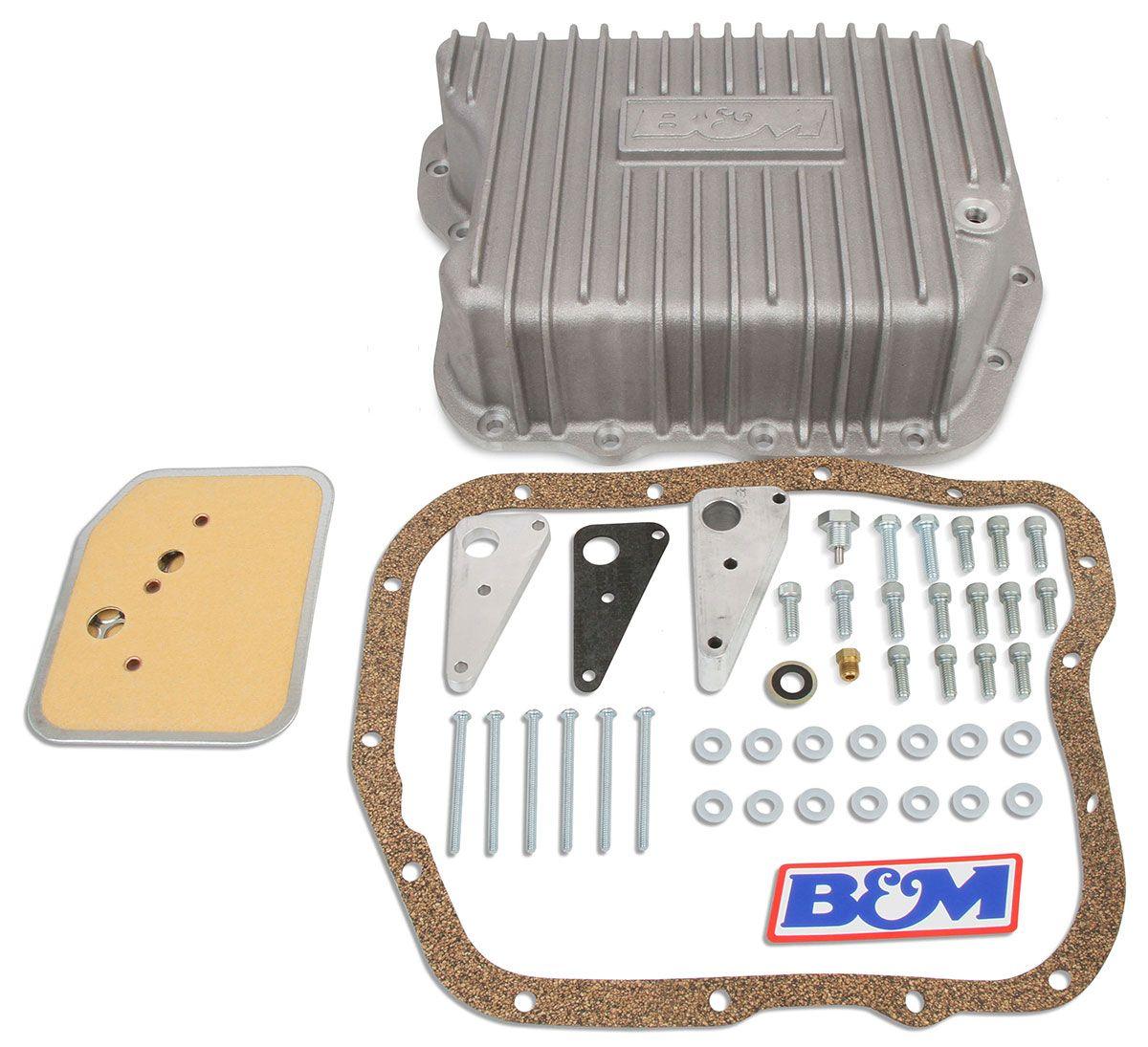 B&M Transmission Pan, Hi-Tek Deep Pan, Mopar A727, A518 & 618 (BM10280)