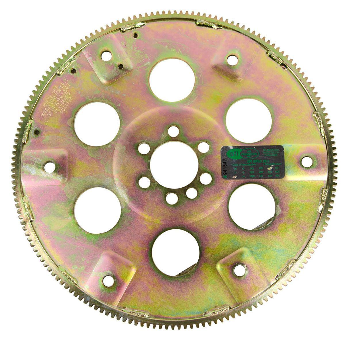 B&M Flexplate, Steel SFI, 1986-1994 For Chevrolet Small Block and 4.3L V6, 168-Tooth, External Balance (BM20239) BM20239