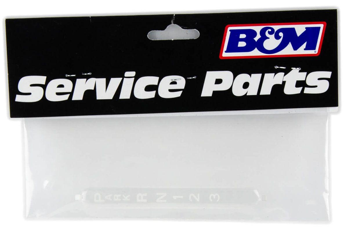 B&M Indicator Window, 3-speed Reverse pattern indicator for QuickSilver shifters. (BM80618) BM80618