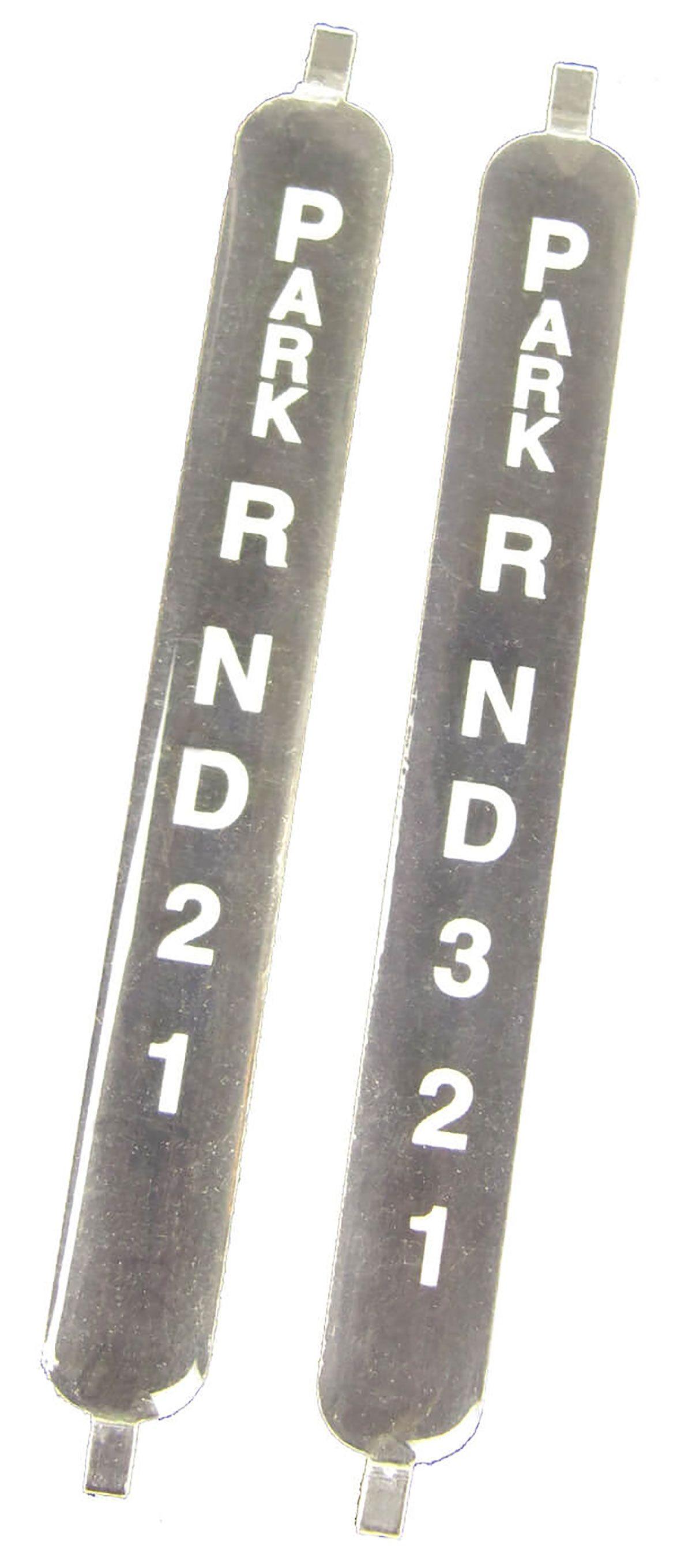 B&M Indicator Window, 3 & 4-speed standard/forward pattern indicator windows for all QuickSilver shifters (BM80672) BM80672